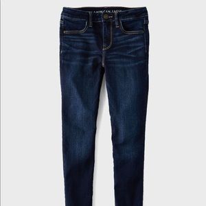 American Eagle Dark Wash Stretch Jeggings